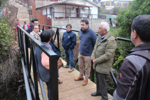 Barrio O&rsquo;Higgins &nbsp;avanza con esperada obra del Programa Quiero mi Barrio que dignifica el acceso de vecinos y vecinas