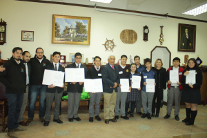 Jóvenes estudiantes fueron alcaldes de San Antonio por un día