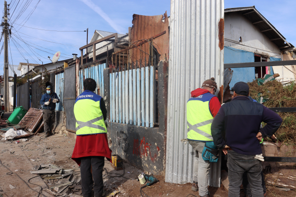 Municipio colaboró en operativo de la PDI de allanamiento de inmueble en Llolleo Alto donde se comercializaba droga