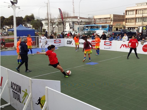 San Antonio vibró con campeonato nacional de futbol calle y circuito mundial de fútbol tenis