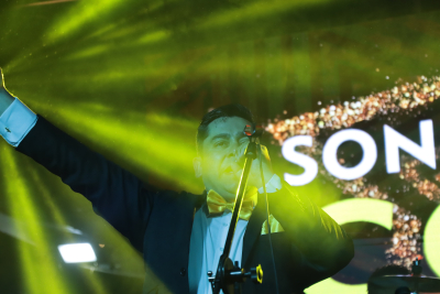 Miles de personas recibieron el 2026  en el paseo Bellamar y miradores de la comuna de San Antonio