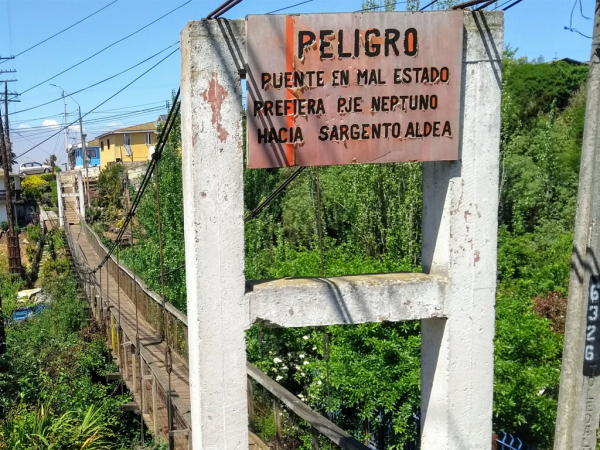 Reparar&aacute;n el actual y dise&ntilde;ar&aacute;n nuevo Puente Colgante Serrano