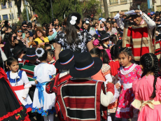 Cerca de 2 mil estudiantes  se lucieron en “Mil Pañuelos al Viento”