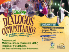 Municipalidad de San Antonio culmina Diálogos Comunitarios Infantiles