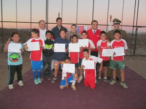 Programa &quot;Barrio en Paz&quot; inauguró canchas de fútbol en población &quot;La Campiña&quot;