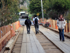 Puente Malvilla alcanza un 95% de avance y su entrega est&aacute; prevista para junio  &nbsp;