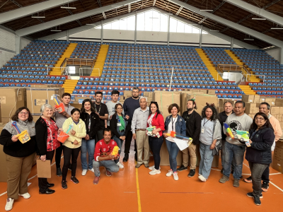 Municipalidad de San Antonio comenzó con la entrega de juguetes a las organizaciones