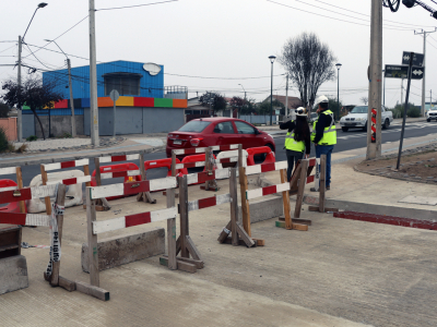 Pavimentación de calle Broekman alcanza un 93% de avance y ya abrió el tránsito en calle Curicó   