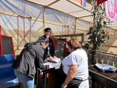 Autoridad Provincial de Salud supervisó fondas previo a su inauguración en San Antonio