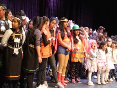 Ni&ntilde;os se lucieron en la gran final de la Olimpiada Escolar Medioambiental 2016