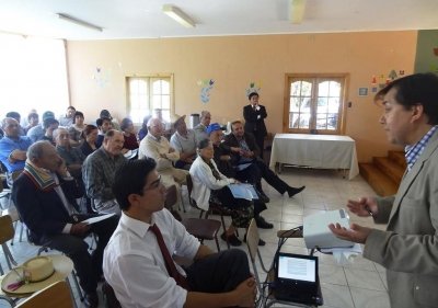 Peque&ntilde;os agricultores de Cuncum&eacute;n se  capacitan en Gesti&oacute;n de Recursos H&iacute;dricos