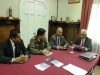 Alcalde Omar Vera se re&uacute;ne con Carabineros y PDI para coordinar plan de Seguridad Ciudadana