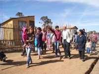 Alcalde se comprometió a interceder ante desalojo de Villa Génesis