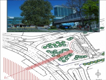 Para el centro de San Antonio Empresarios del mall, C&aacute;mara de comercio y Alcalde Vera trabajan en nueva pasarela de conectividad