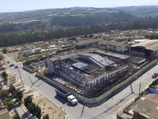 Obra del Cesfam N&eacute;stor Fern&aacute;ndez Thomas presenta un 35% de grado de avance