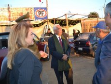 Autoridades realizan charla de seguridad a fonderos previa a la inauguraci&oacute;n de las ramadas