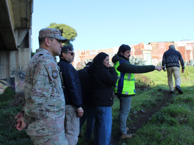 Instituciones se organizan&nbsp; para prevenir desbordes con operativo en Estero El Sauce
