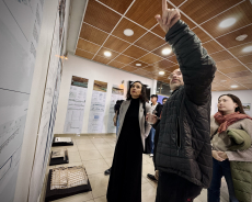 Inauguran de Exposici&oacute;n de Anteproyectos de estudiantes de la USACH para San Antonio