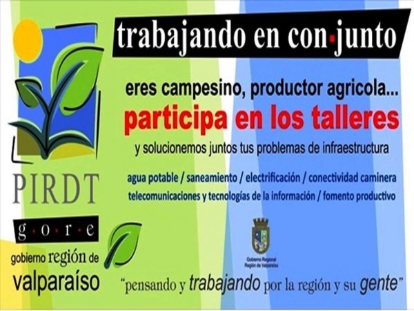 Gobierno Regional de Valpara&iacute;so lanzar&aacute;  programa que busca potenciar el desarrollo productivo de las familias de los sectores rurales de la regi&oacute;n