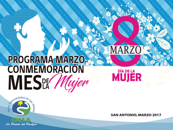 Programa Marzo, en conmemoraci&oacute;n "D&iacute;a de la Mujer"