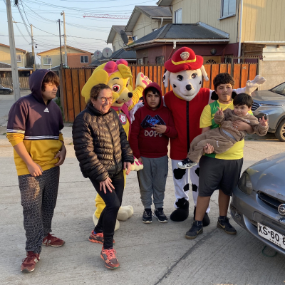 Con la visita de los Paw Patrol poblaci&oacute;n Puerto del Sol celebr&oacute; el D&iacute;a de la Ni&ntilde;ez